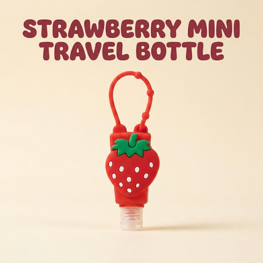 Strawberry Mini Travel Bottle