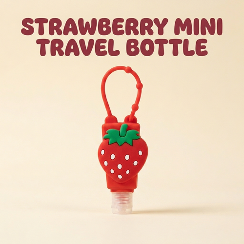 Strawberry Mini Travel Bottle