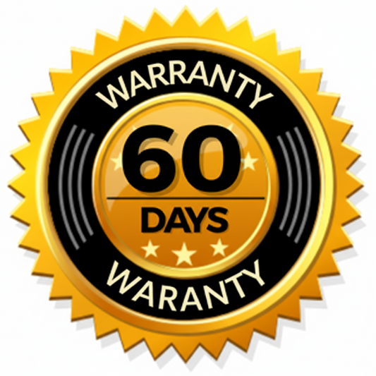 +60 Days Warranty