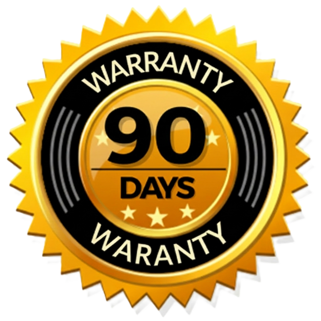 90 Days Warranty